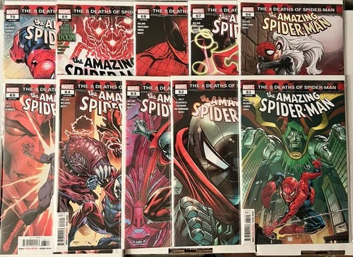 Amazing Spider-Man 61-70 Marvel Comics The 8 Deaths Of Spider-Man Complete NM
