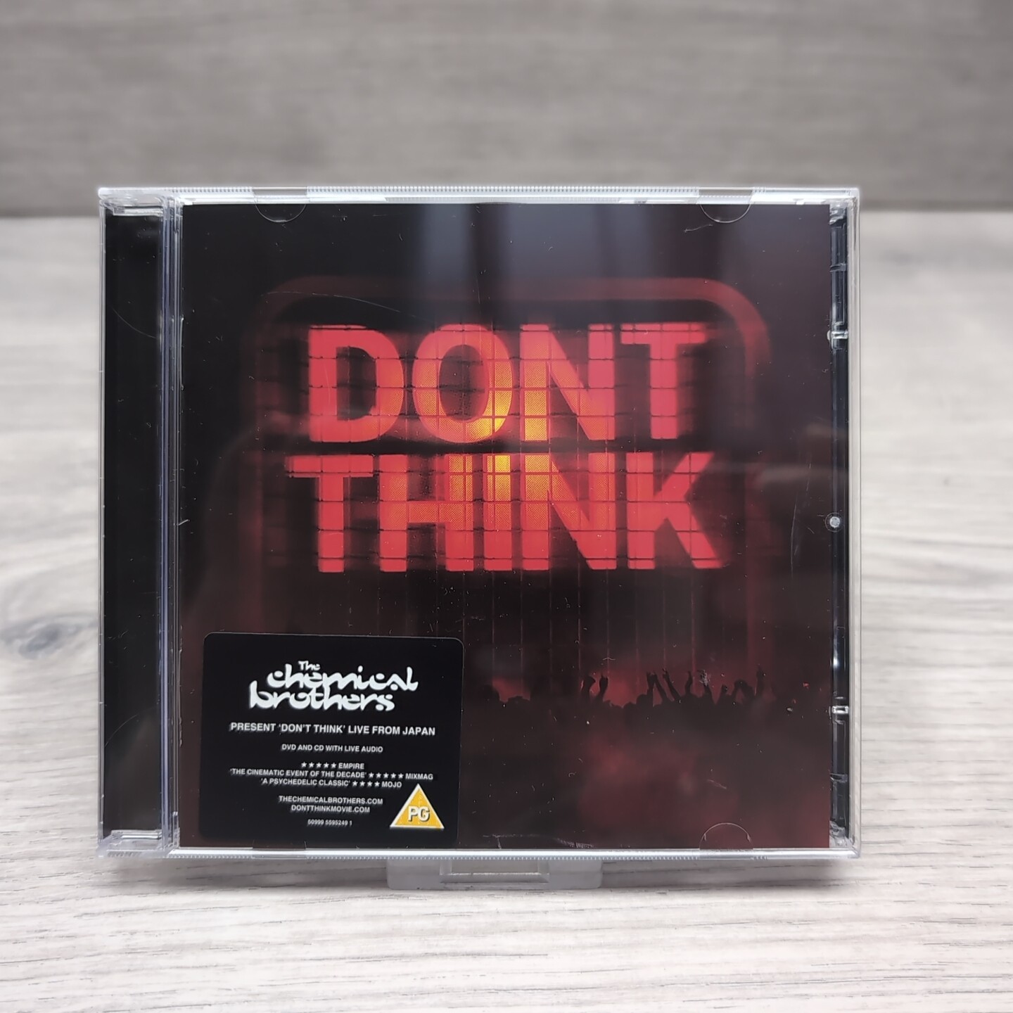 Chemical Brothers - Don't Think - CD Album + DVD - 2012 Virgin Records - VG Con