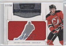 2011-12 Panini Dominion Mammoth Jerseys Die-Cut 17/50 Adam Larsson #28 0s5