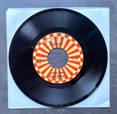 7'' The Elegants - Little Star / Poni-Tails - Born Too Late - US Roulette
