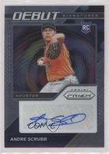 2021 Panini Prizm Debut Signatures Andre Scrubb #DS-AS Auto 0w07