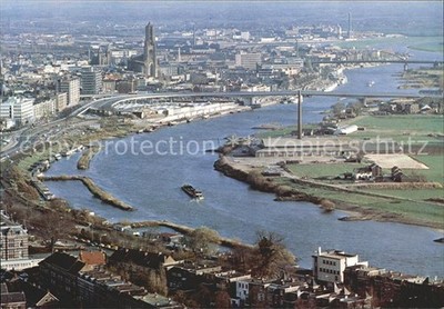 Arnhem Fliegeraufnahme John D. Frostbrug Nelson Mandelabrug