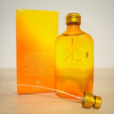 Discontinued Calvin Klein CK One Summer Unisex Eau de Toilette 3.4