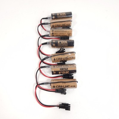 Lot Of 7 FUJI FDK CR8-LHC 17450 3V Batteries For Toto Flush Valve With Plug New