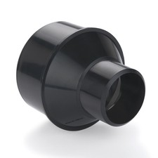 WOODRIVER Dust Connection 4" to 2-1/4" Funnel Reducer Dust Collection Fitting