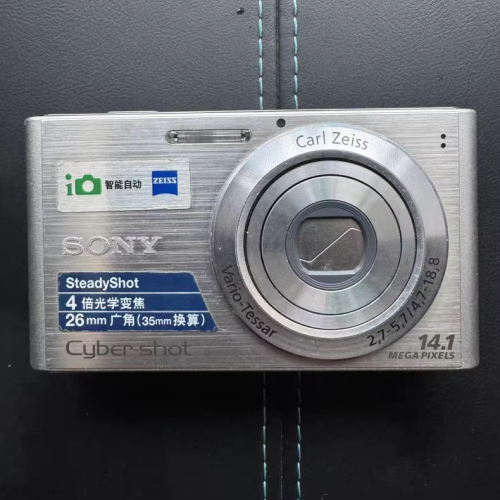 Sony Cyber-shot DSC-W320 14.1MP Digital Camera - Silver for sale