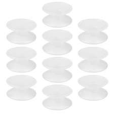 10pcs Silicone Double Sided Suction Cups For Glass Fish Tank Aquarium