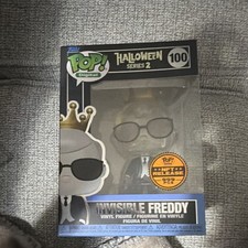 Funko Pop! Invisible Freddy Halloween Series 2 #100 Exclusive Vinyl Figure