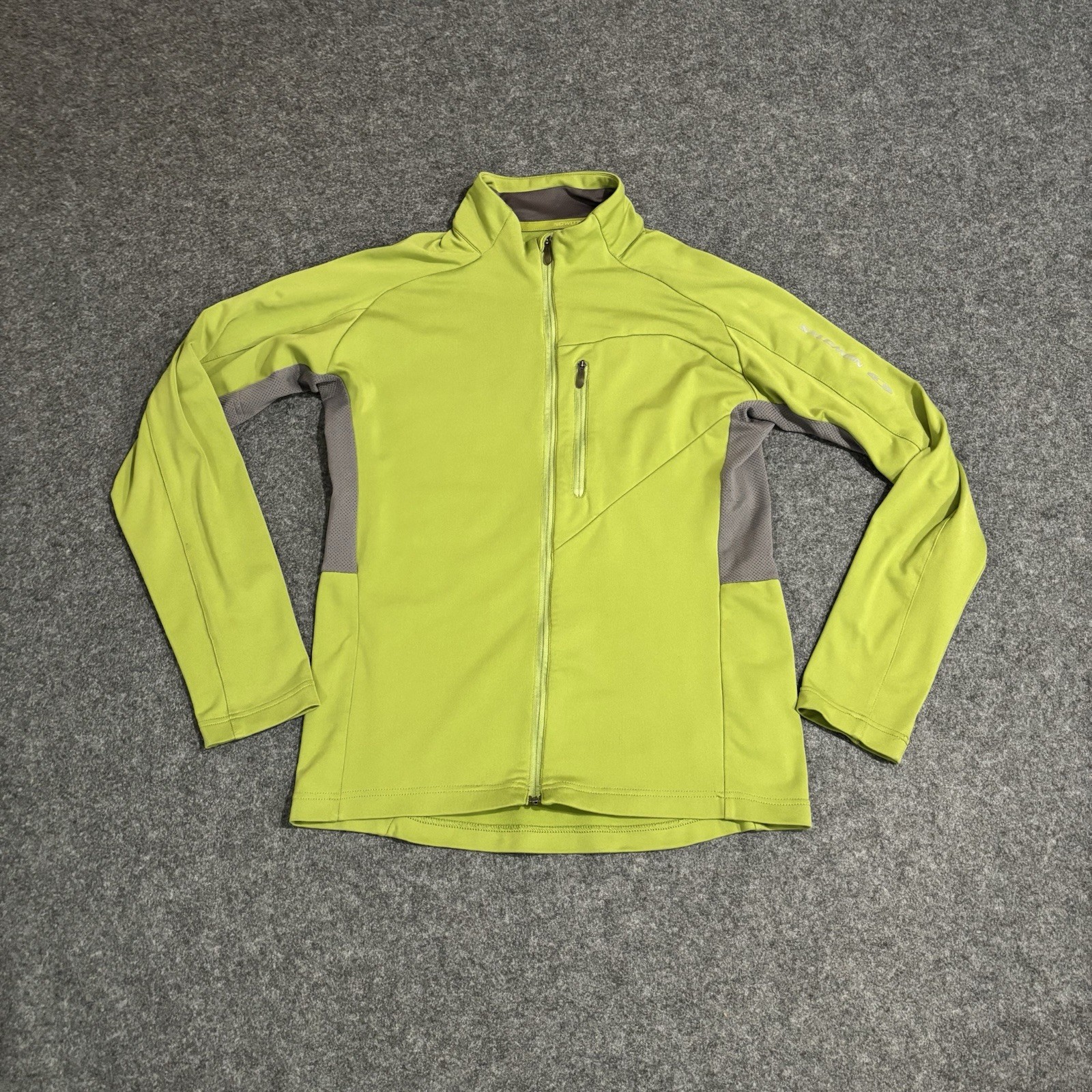 Salomon Giacca Full Zip Soft Shell Donna M Verde