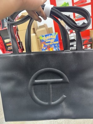 Telfar Medium Black Shopping Bag New With Tags