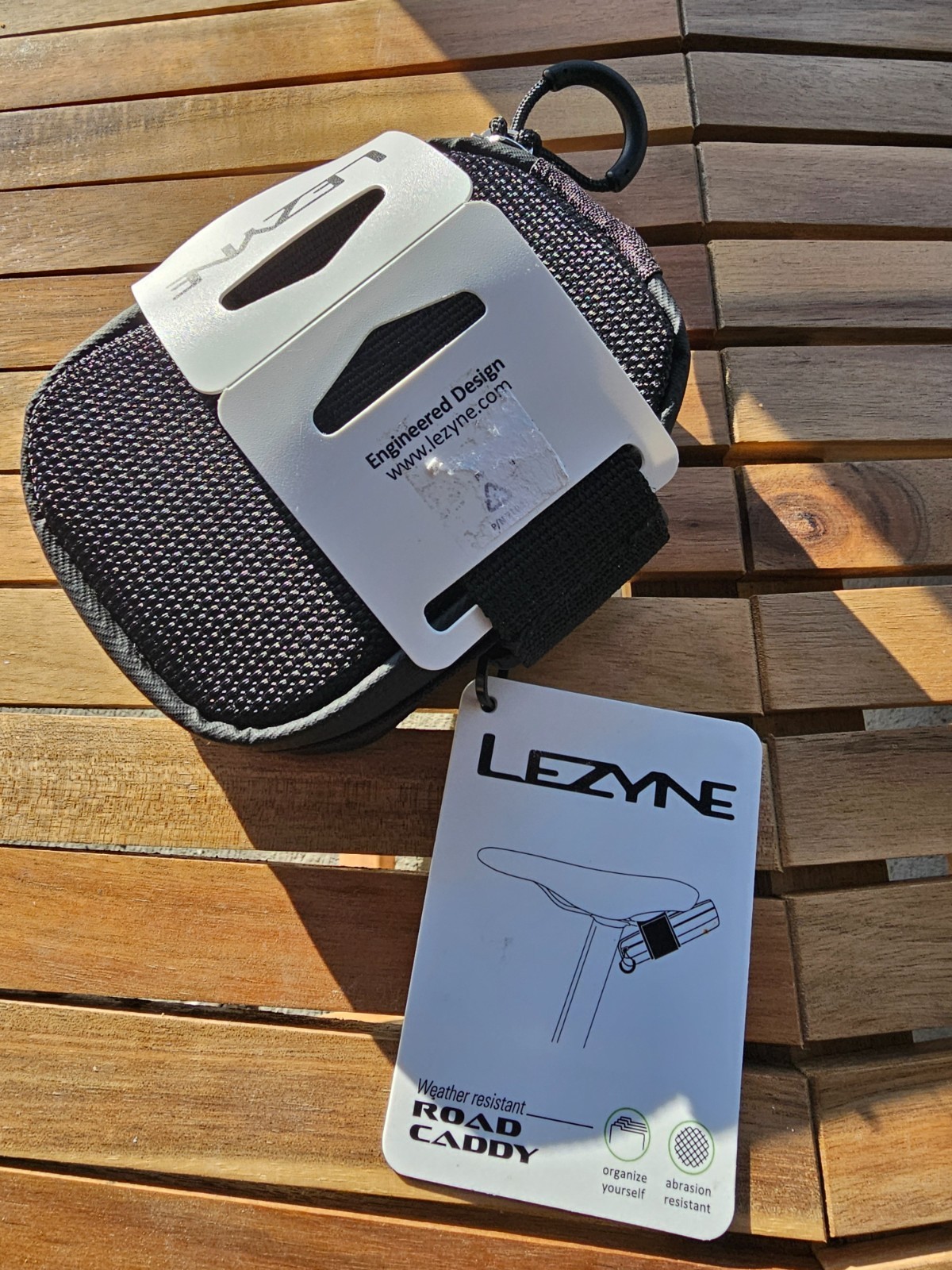 Lezyne Road Caddy Compact Underseat Black Bag New with Tags