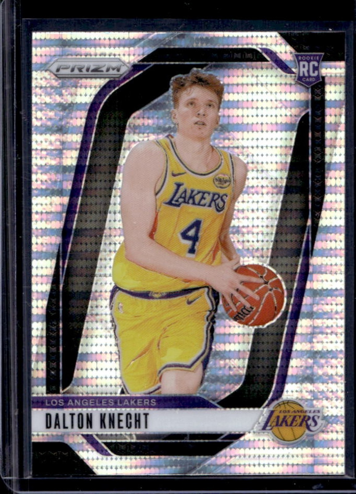 2024-25 Panini Prizm Dalton Knecht RC Pulsar Rookie #238 Lakers