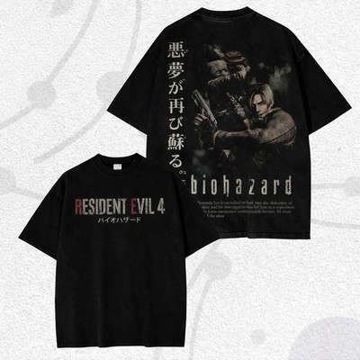 Vintage Fan Gift , Resident Evil Shirt, Leon Kennedy