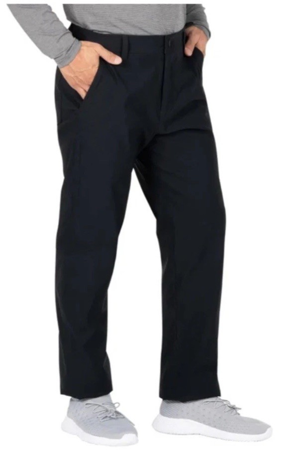 Gerry Men's Pants 36x34 Black Venture Fleece Lined Winter Hiking Stretch - NWT