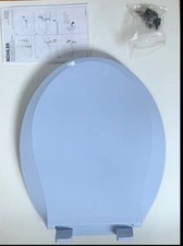 Kohler Cachet Quiet-Close Elongated Toilet Seat Skylight Blue NEW K-4636 4639 47