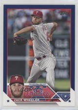 2023 Topps Series 2 Royal Blue Zack Wheeler #511 e9p