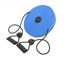 Series-8 Fitness Balance Board Blue With Resistance Bands Plastic
