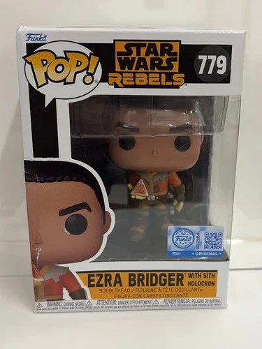 Funko Pop Star Wars Rebels Ezra Bridger w/ Sith Holocron Vinyl Figure #779