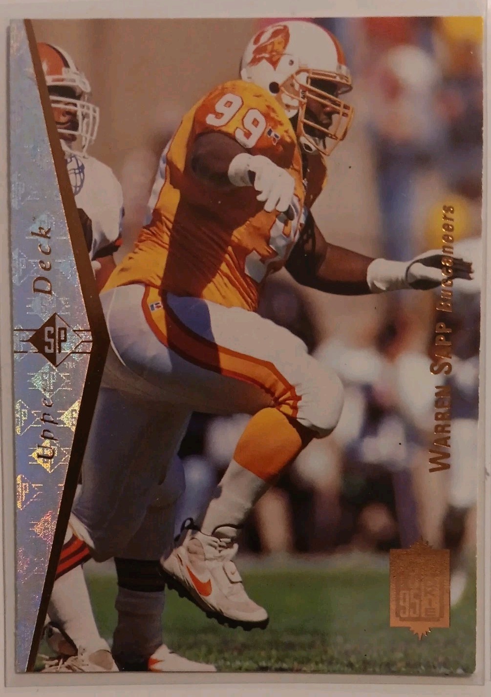1995 SP - Warren Sapp #99 (RC)