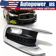 Fog Lamp Cover Front Right Chrome Bezel For 2016-2020 Infiniti Qx60 622569nc2a