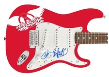 Aerosmith Signed Greatest Hits Album CD Photo Graphics Guitar ACOA