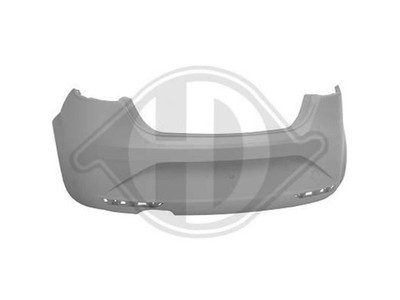 Stoßstange hinten kein PDC für SEAT Leon 2009-2012