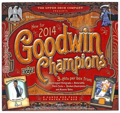 2014 Upper Deck Goodwin Champions Hobby Box