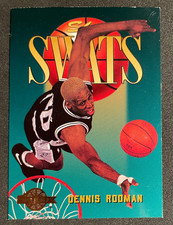 Dennis RODMAN 1995-96 Skybox Swats Basketball #336 San Antonio Spurs