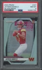 2024 Panini Prizm Silver #347 Jayden Daniels RC Rookie PSA 8