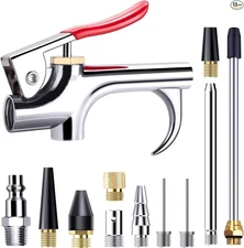 13 Pcs 2-Way Connection Air Nozzle Blow Gun Set