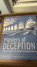 Masters of Deception Escher, Dalí & Artists of Optical Illusion Book Seckel b3