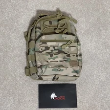 WOLF Tactical Compact EDC Sling Bag Concealed Carry Shoulder Bag for Range