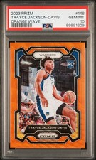 2023 Panini Prizm Trayce Jackson-Davis Rookie Orange Wave /60 - PSA 10