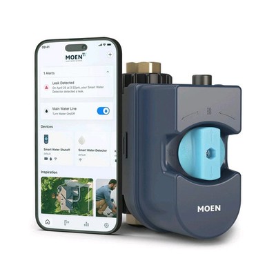 Moen 900-001 Leak Detection System - Flo Smart WiFi Water Monitor