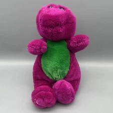 Barney Plush Manufactured in 1992 for the Lyons Group by Golden Bear Co. 12" VTG