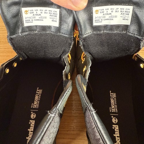 Timberland Herrenschuhe "Killington Chukka" Coal Black Nubuck - Größe 8 UK (42 EUR) - Bild 14 von 16