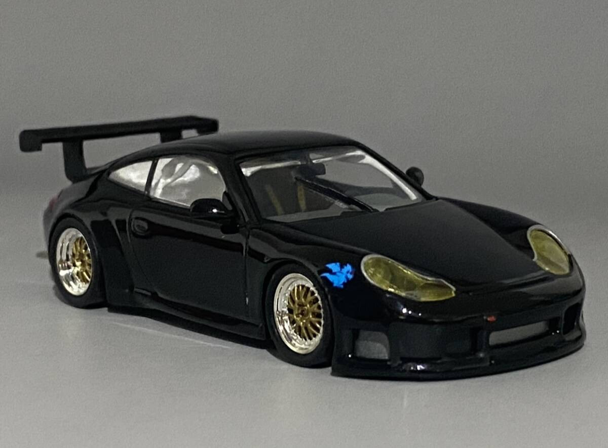 MINICHAMPS Porsche 911 GT3 RSR マットブラック Minichamps 2023 Porsche 911 992 GT3 RS Black w/ Pyro Red