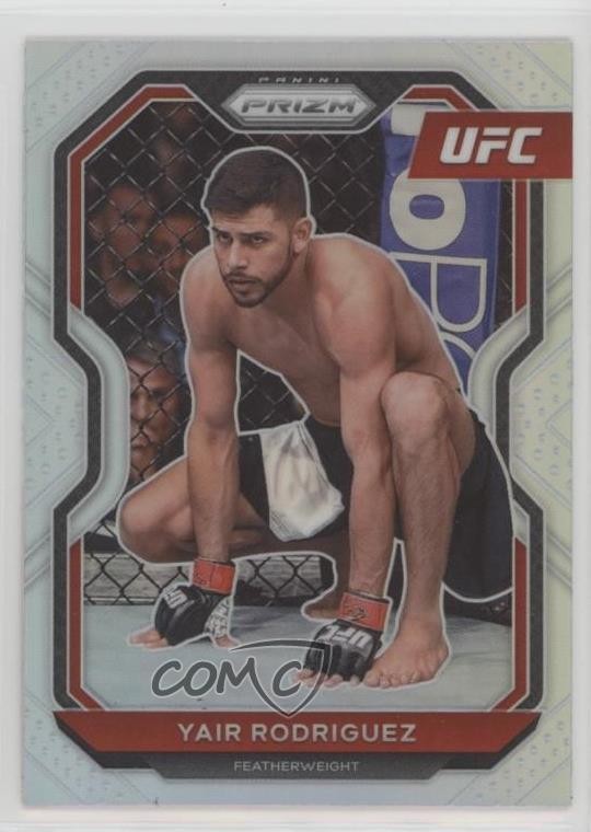 2021 Panini Prizm UFC Silver Prizm Yair Rodriguez #73 jg5