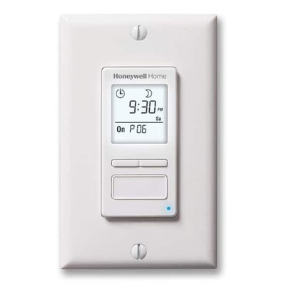 Honeywell 7-Day Programmable Timer Switch 120V Indoor/Outdoor Digital