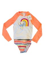 Gymboree 2 Piece Swim Set Long Sleeve Rashguard Bottom Size 5 NWT