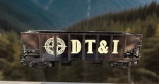 RTR HO=1/87  Detroit Toledo & Ironton 34' HoppeR DT&I BUILT 4 LAYOUT