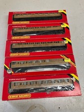 Hornby 00 Gauge  L.N.E.R. Coach composite R.435 R.436 brake composite 5 Boxed