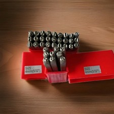 4mm Number And Letter Metal Punch Set D2
