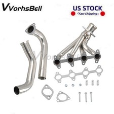 Stainless Manifold Header Fits Chevy S10 Gmc Sonoma 1994-2004 2.2l 4cyl Pickup Stainless Manifold Header Fits Chevy S10 Gmc Sonoma 1994-2004 2.2l 4cyl Pickup