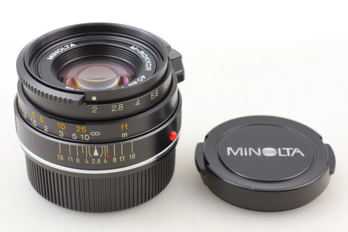 Minolta M Rokkor 40mm F2 for sale | eBay