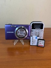Samsung ST60 12.2MP Purple Digital Camera with Charger and SD Flash Fails