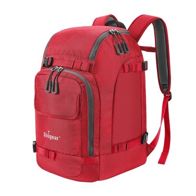 Skischuhtasche mit Helmfach und Rucksackgurten, Skirucksack Skischuhrucksack ...