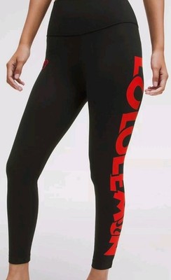 Disney X Lululemon Align High-Rise Pant 25” Black~ Size 2 NWT | eBay