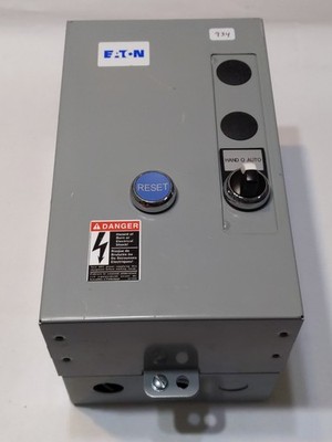 Eaton ECN0501AAA Freedom NEMA Motor Control Starter w/ HOA Switch, Reset Button