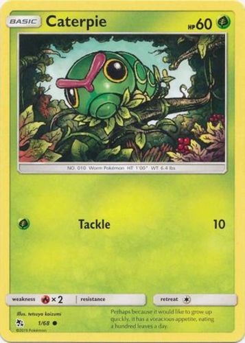 Caterpie - 1/68 - Common - Lightly Played